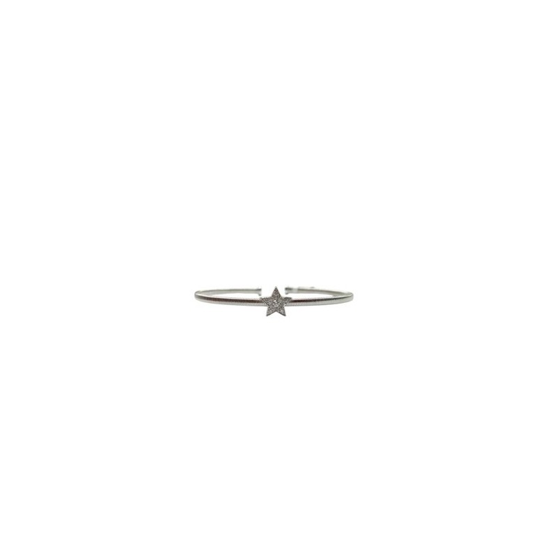 Pulsera Flex Estrella con Diamantes – Victoria Fine Jewelry