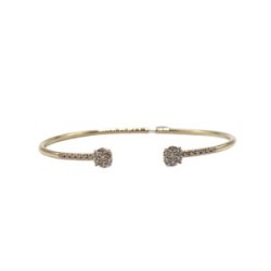 Pulsera Flex Flor con Diamantes – Victoria Fine Jewelry