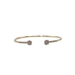 Pulsera Flex Flor con Diamantes – Victoria Fine Jewelry