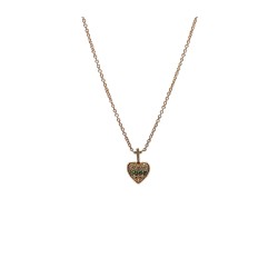 Mini Sagrado Corazón de Esmeralda con Diamante – Victoria Fine Jewelry