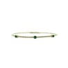 Pulsera Flexible Con Esmeraldas – Victoria Fine Jewelry