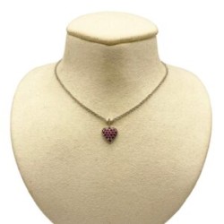 Mini Sagrado Corazón de Rubí – Victoria Fine Jewelry