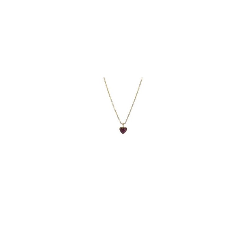 Mini Sagrado Corazón de Rubí – Victoria Fine Jewelry