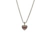 Mini Sagrado Corazón de Rubí con Diamante – Victoria Fine Jewelry