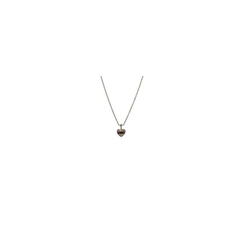 Mini Sagrado Corazón de Rubí con Diamantes – Victoria Fine Jewelry