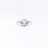 Anillo Aguamarina Oval – Victoria Fine Jewelry