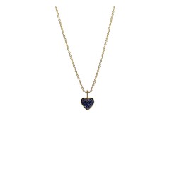 Mini Sagrado Corazón de Zafiro – Victoria Fine Jewelry