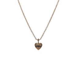 Mini Sagrado Corazón de Zafiro con Diamantes – Victoria Fine Jewelry