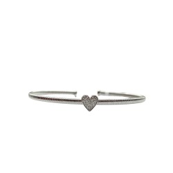 Pulsera Flex Corazón con Diamantes – Victoria Fine Jewelry