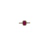 Anillo Cuadrado Rubí Con Diamantes – Victoria Fine Jewelry