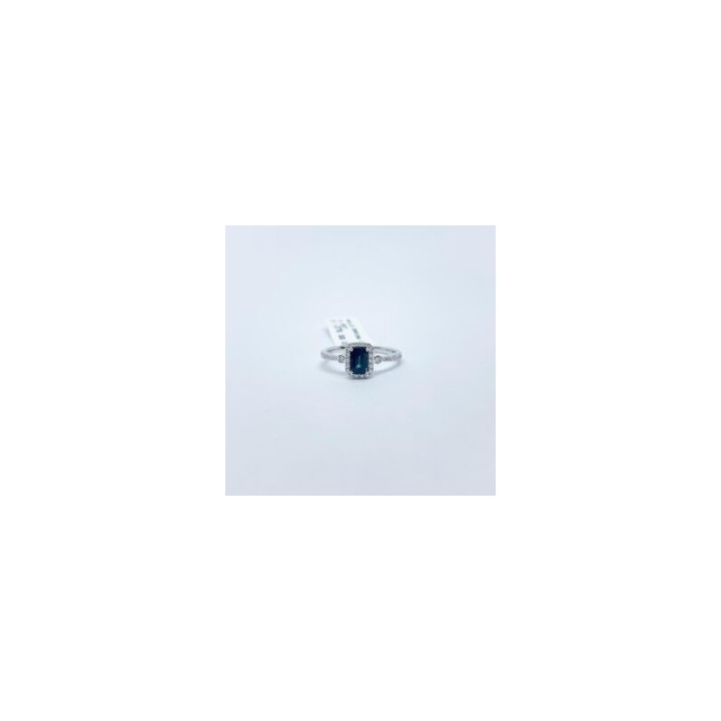 Anillo Cuadrado Zafiro – Victoria Fine Jewelry