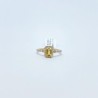 Anillo Cuadro Citrino Con Diamantes – Victoria Fine Jewelry