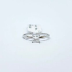 Anillo de Compromiso Diamante Princess #5171392862 – Victoria Fine Jewelry