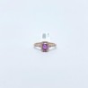 Anillo Con Zafiro Rosa y Diamantes – Victoria Fine Jewelry