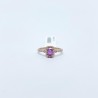 Anillo Con Zafiro Rosa y Diamantes – Victoria Fine Jewelry