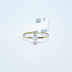 Anillo 10K Con Zirconia Corte Marquise – Victoria Fine Jewelry