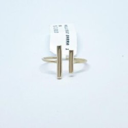 Anillo 10K Doble Barra – Victoria Fine Jewelry
