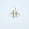 Anillo 10K Doble Barra – Victoria Fine Jewelry