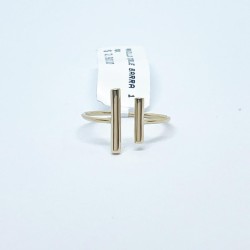 Anillo 10K Doble Barra – Victoria Fine Jewelry