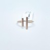 Anillo 10K Doble Barra – Victoria Fine Jewelry
