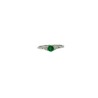Anillo Esmeralda Redonda Con Diamantes – Victoria Fine Jewelry