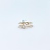 Anillo Doble Gota Con Diamantes – Victoria Fine Jewelry