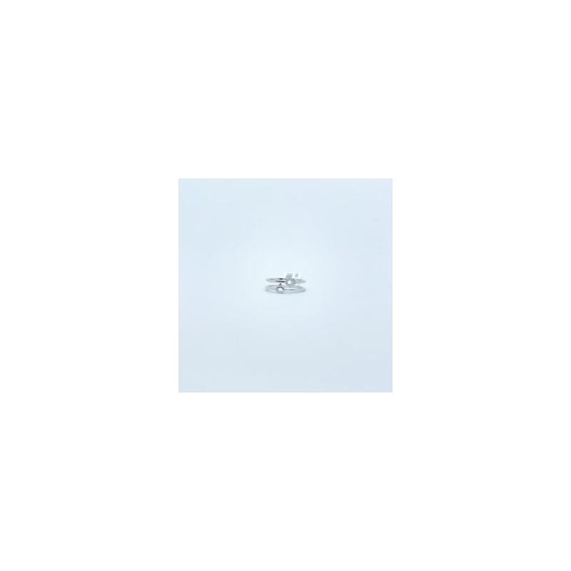 Anillo Doble Gota Con Diamantes – Victoria Fine Jewelry