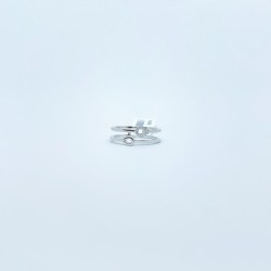 Anillo Doble Gota Con Diamantes – Victoria Fine Jewelry