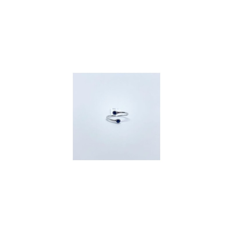 Anillo Doble Zafiro – Victoria Fine Jewelry