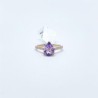 Anillo Gota Amatista Rosa – Victoria Fine Jewelry