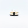 Anillo Gota de Diamante Negro con Churumbela – Victoria Fine Jewelry