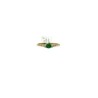 Anillo Esmeralda Redonda Con Diamantes – Victoria Fine Jewelry