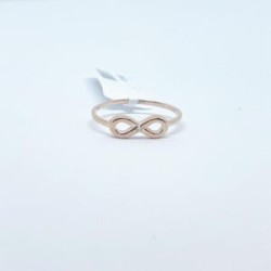Anillo 10K Infinito Con Zirconia – Victoria Fine Jewelry