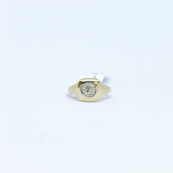 Anillo Letra G Con Diamantes – Victoria Fine Jewelry