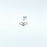 Anillo Oval Mini Amatista Rosa – Victoria Fine Jewelry