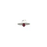Anillo Oval Mini Rubí – Victoria Fine Jewelry
