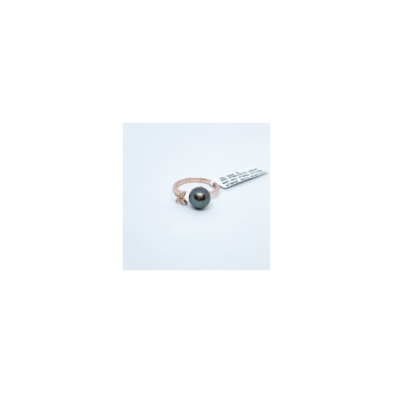 Anillo Perla y Mariposa #5.5 – Victoria Fine Jewelry