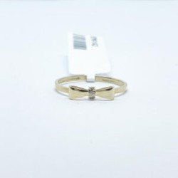 Anillo 10K Moño Con Zirconias – Victoria Fine Jewelry