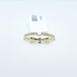 Anillo 10K Moño Con Zirconias – Victoria Fine Jewelry