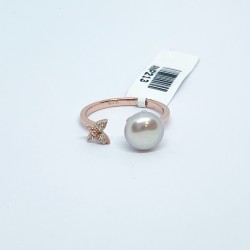Anillo Perla y Mariposa #6.5 – Victoria Fine Jewelry