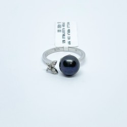 Anillo Perla y Mariposa #6.5 – Victoria Fine Jewelry