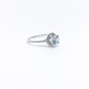 Anillo Redondo Aguamarina – Victoria Fine Jewelry