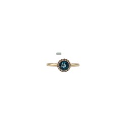 Anillo Topacio London Con Diamantes – Victoria Fine Jewelry