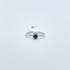 Anillo Redondo Zafiro Con Halo De Diamantes – Victoria Fine Jewelry