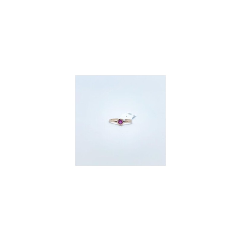 Anillo Rubí Biselado – Victoria Fine Jewelry