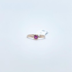 Anillo Rubí Biselado – Victoria Fine Jewelry