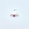 Anillo Rubí Biselado Con Diamantes – Victoria Fine Jewelry