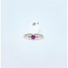Anillo Rubí Biselado Con Diamantes – Victoria Fine Jewelry