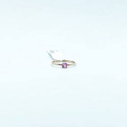 Anillo Solitario Zafiro Rosa – Victoria Fine Jewelry