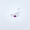 Anillo Rubí Mini Oval – Victoria Fine Jewelry